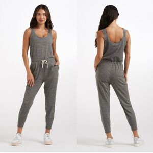 Vuori Lux Harem Jumpsuit with Drawstring Waist
